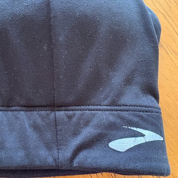 Brooks Black Sport Bra Size M Racer Back Removable Pads - Picture 3 of 11